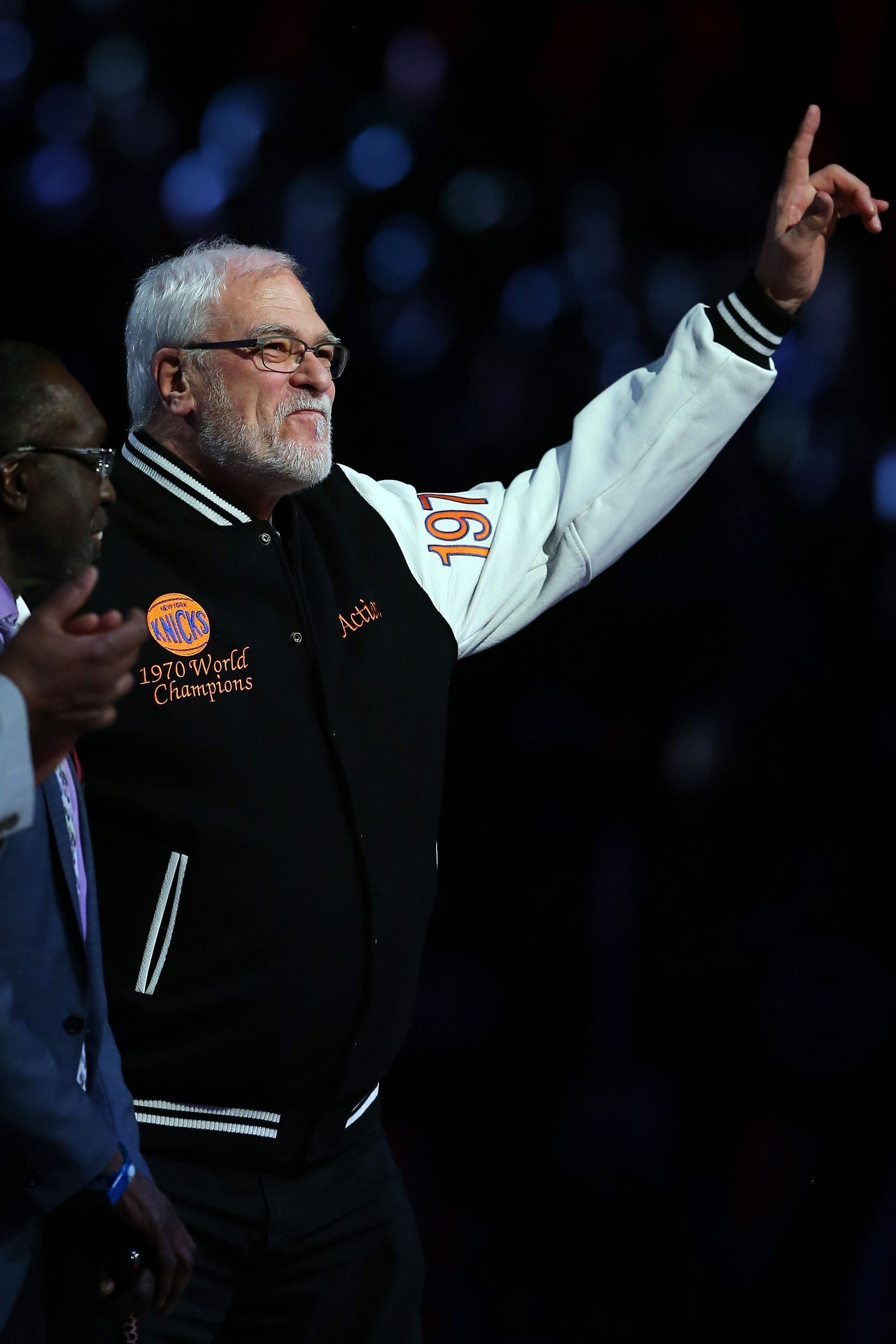 NBA All-Star Game 2015: Phil Jackson in Madison Square Garden
