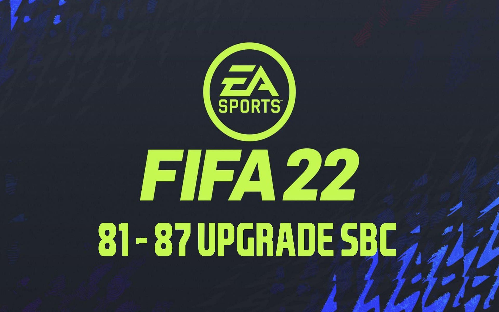 81 - 87 Upgrade SBC in FIFA 22 Ultimate Team (Image via Sportskeeda)