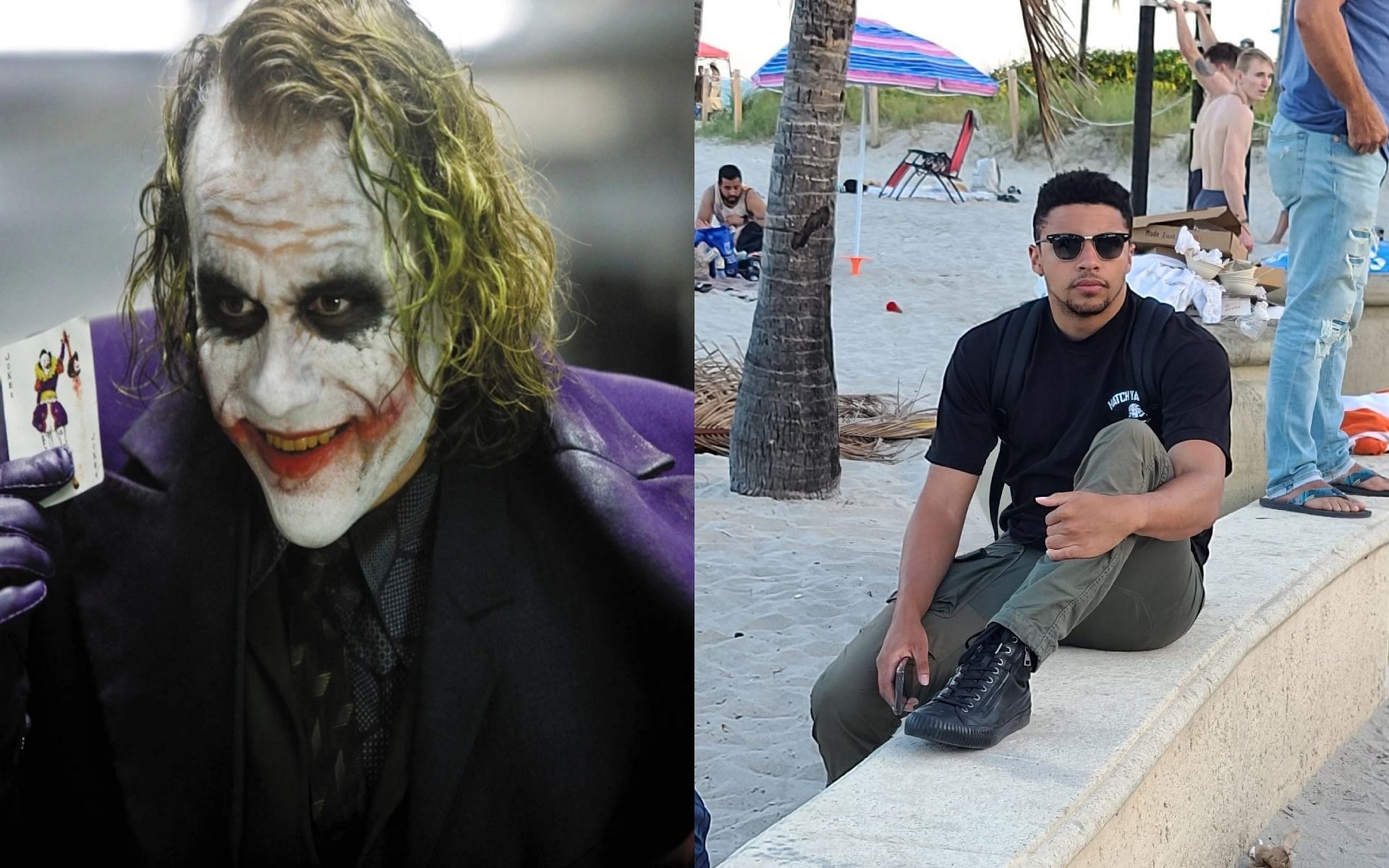 Myth&#039;s perfect Joker impersonation leaves the fans in frenzy (Images via Sportskeeda)