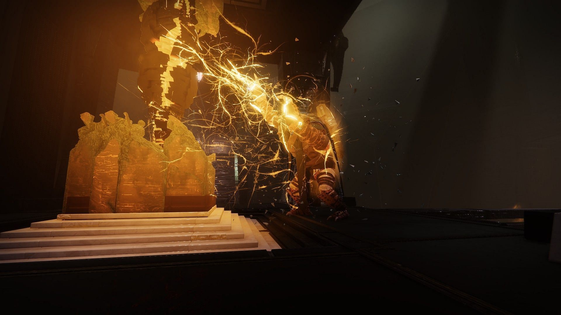 The Caretaker boss for the second encounter in Vow of the Disciple (Image via Bungie)