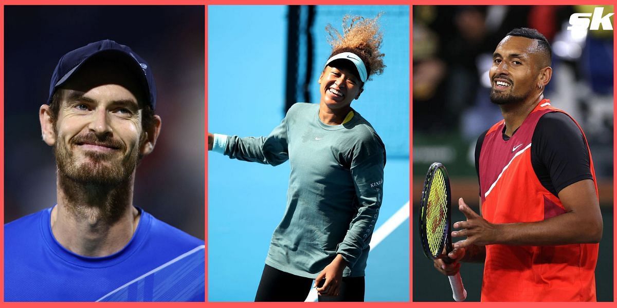 Andy Murray Naomi Osaka and Nick Kyrgios have all received wildcards for the Miami Open