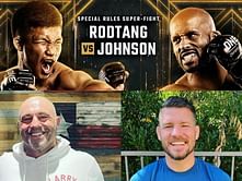 “That’s f*****g crazy!” - Joe Rogan and Michael Bisping react to Rodtang’s phenomenal record ahead of superfight with Demetrious Johnson