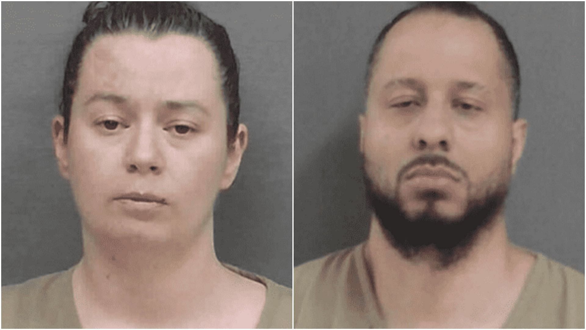 Stephanie Davis and her husband Christoper Davis pled guilty to child abuse charges (Image via Calhoun PD)