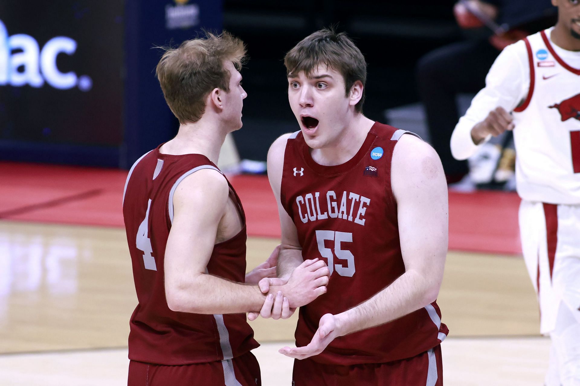 Colgate aims to shock the world and eliminate a top-three seed.