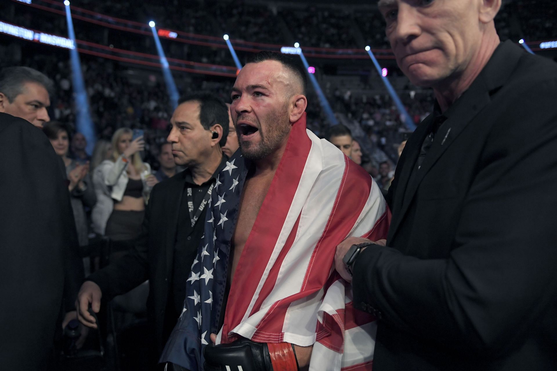 Colby Covington will require Dustin Poirier to move up in weight if they are to fight