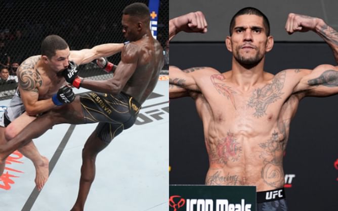"He may have hurt his foot" - Alex Pereira speculates injury led to Israel Adesanya's underwhelming performance against Robert Whittaker