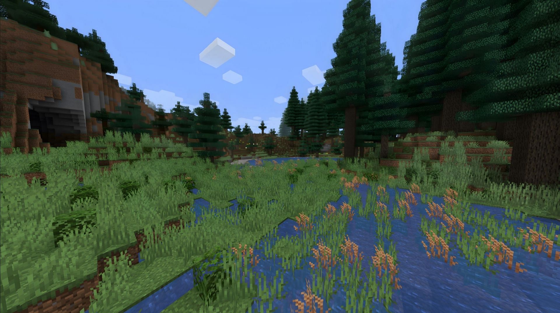 Mods that add new biomes to the game are incredibly popular (Image via TLauncher)