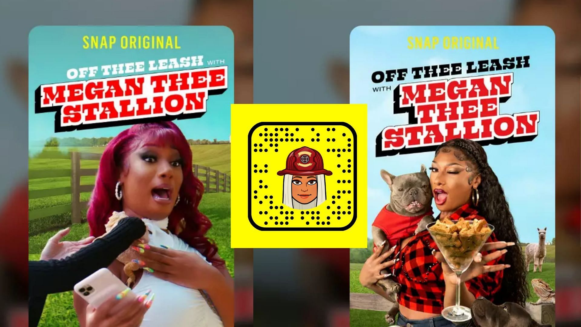 Off Thee Leash with Megan Thee Stallion (image by Snapchat/ story.snapchat.com/ @megantheestallion)