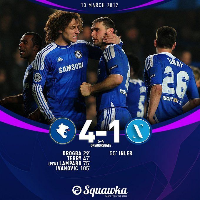 chelsea napoli 2012