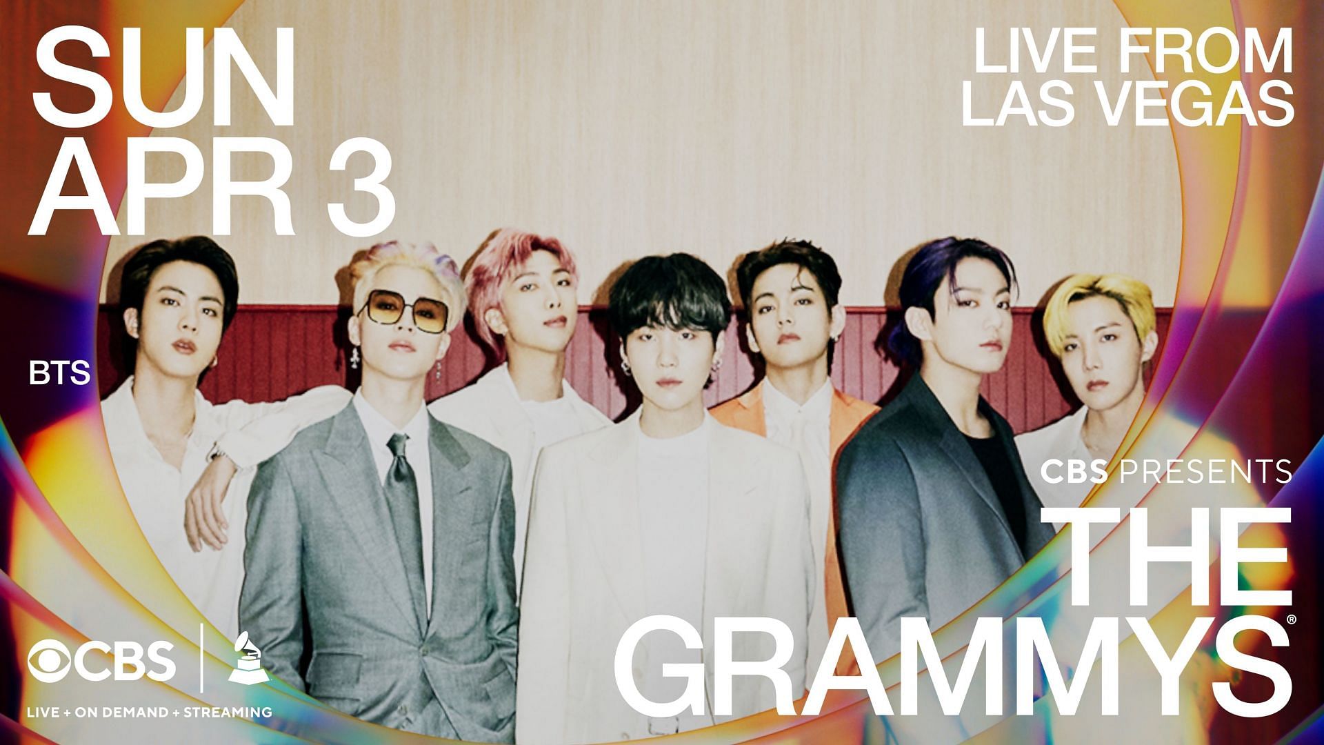 BTS will take to the stage (image via GRAMMYs official Twitter)