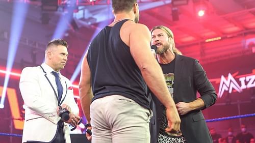 Two-time WWE Champion The Miz hosted Miz TV on NXT 2.0