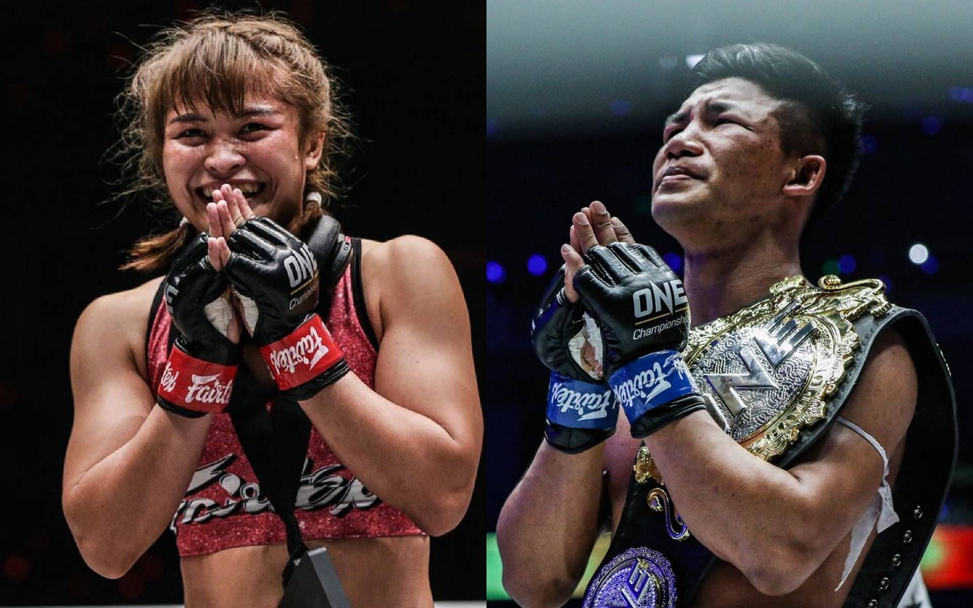 Stamp Fairtex (left) and Rodtang Jitmuangnon (right) could have breakout performances in ONE X. [Photos ONE Championship]