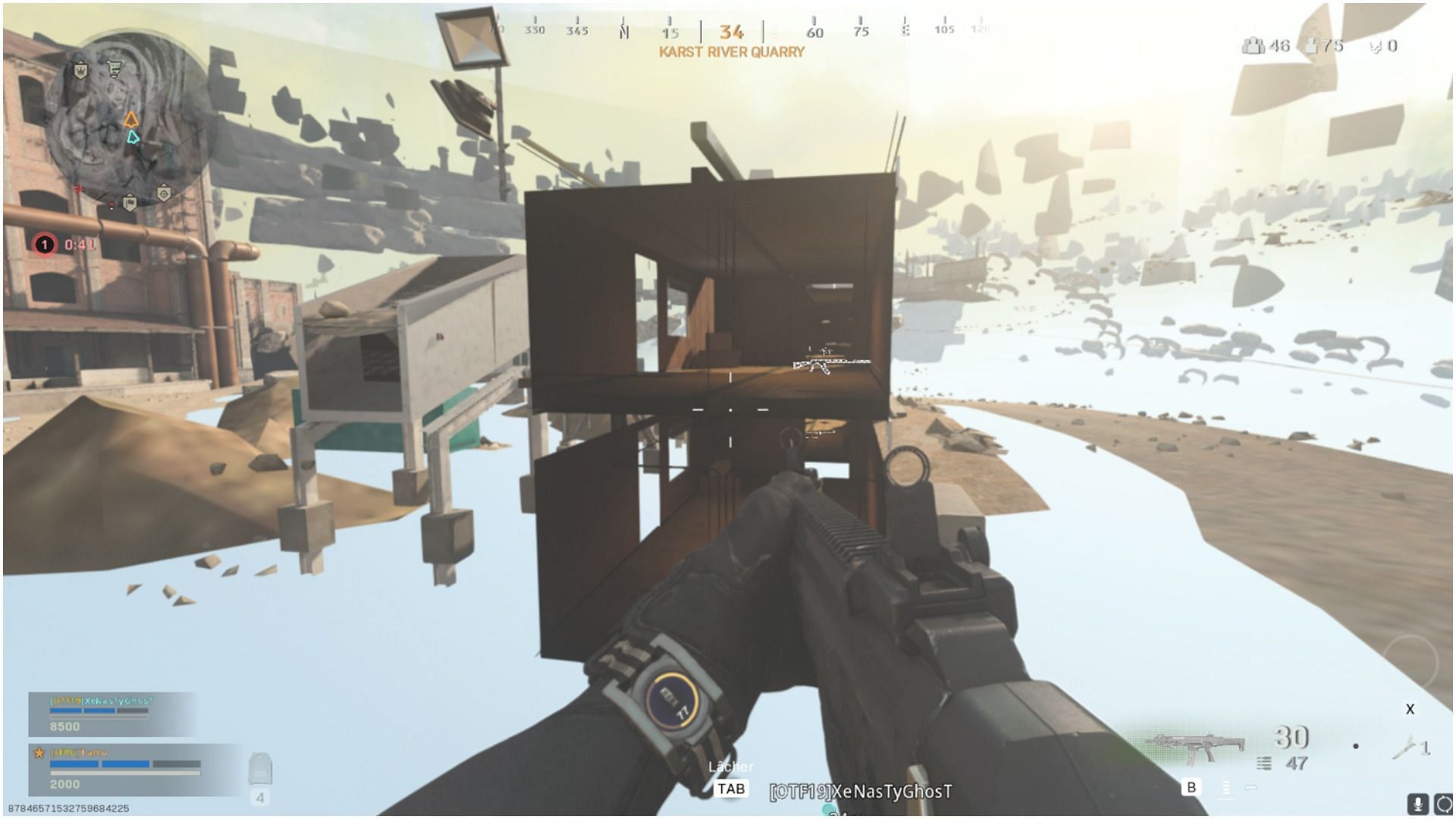 Arsenal POI in Warzone has a potential glitch situation (Image via Reddit/ImTarvo)
