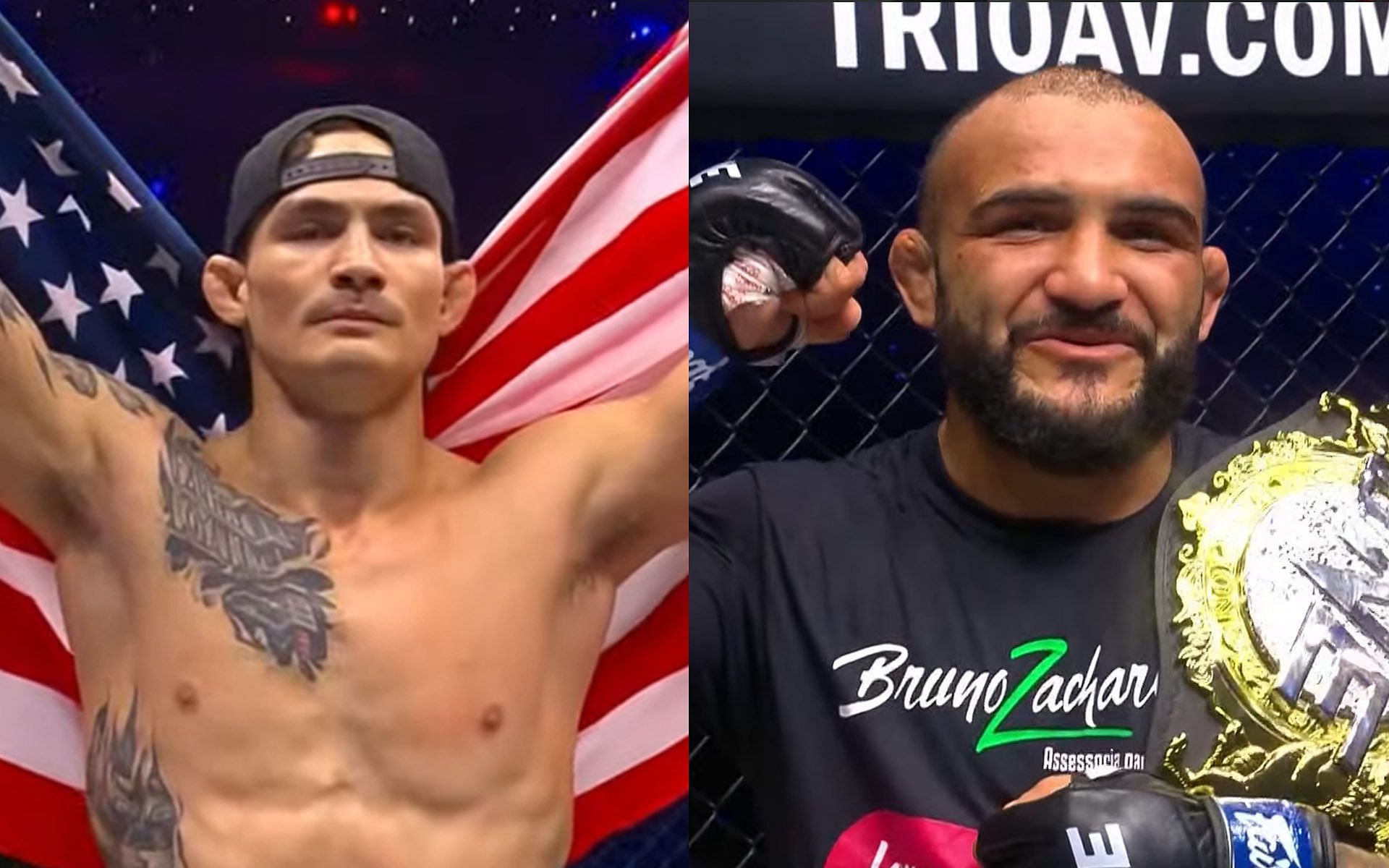 Thanh Le (Left) and John Lineker (Right) gave justice to the card with spectacular finishes at ONE: Lights Out. | [Photos: ONE Championship]