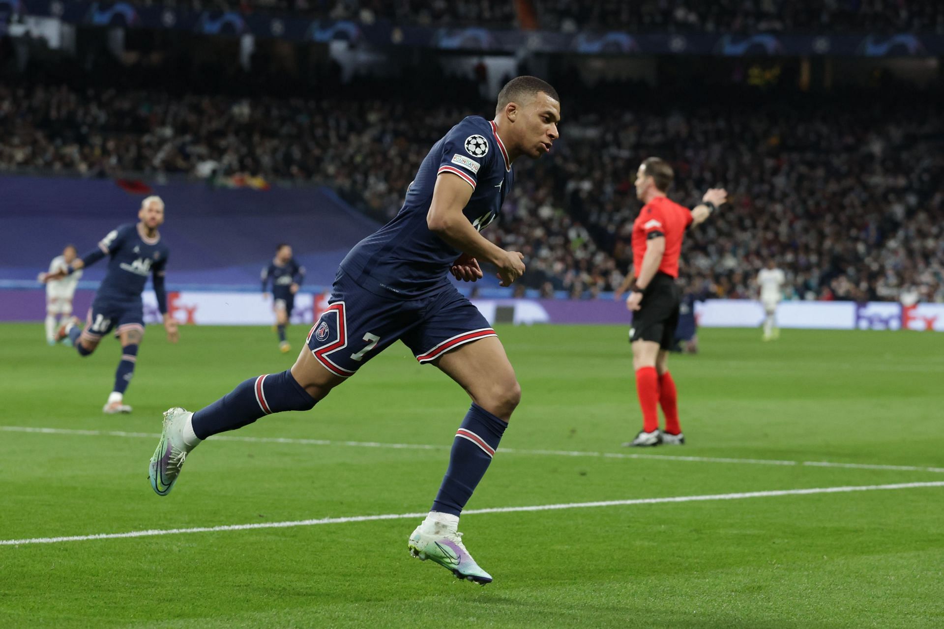 Kylian Mbappe gagal mencetak gol pada hari Minggu.