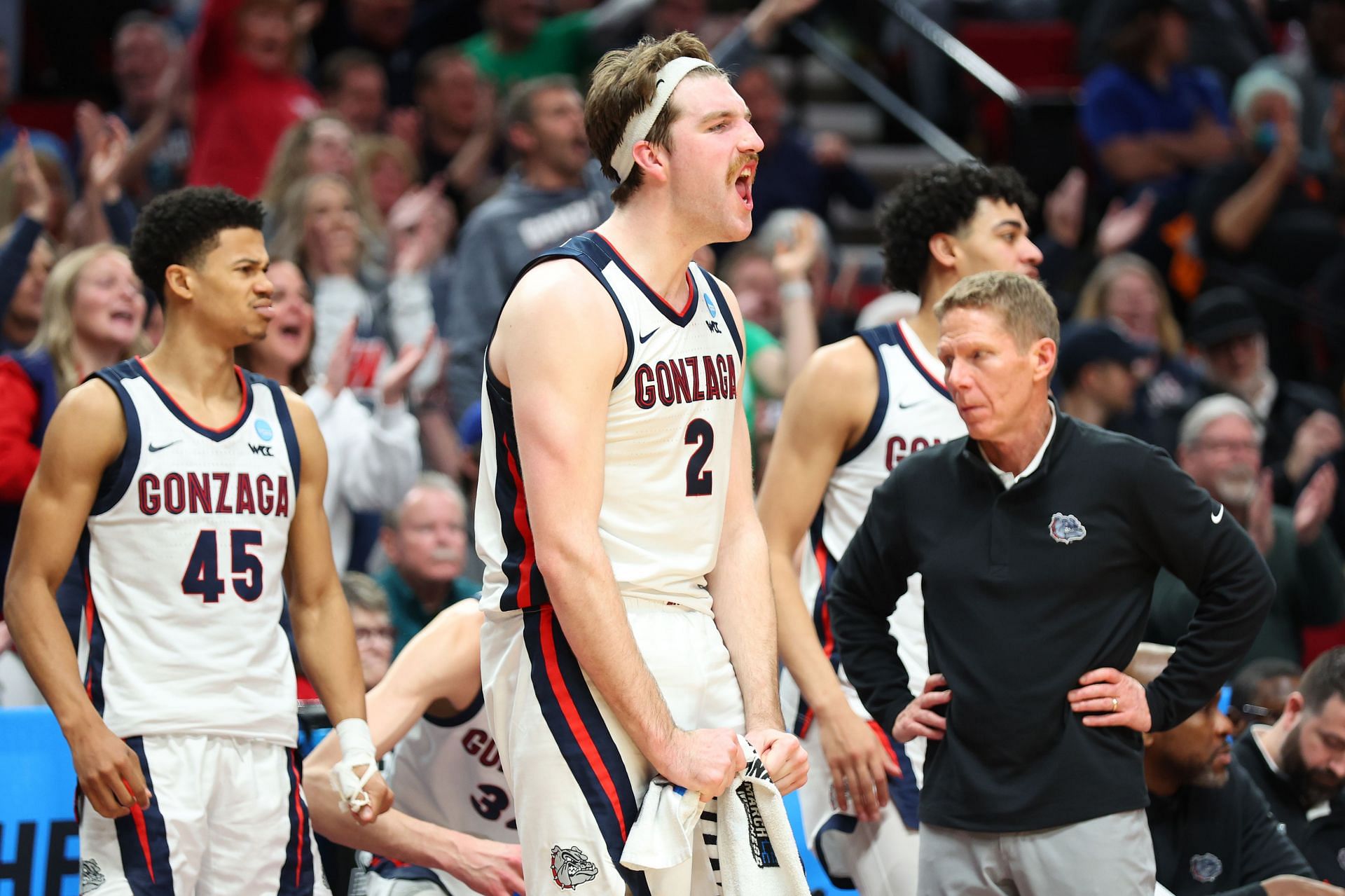 Gonzaga players are having fun as they pursue the national championship.