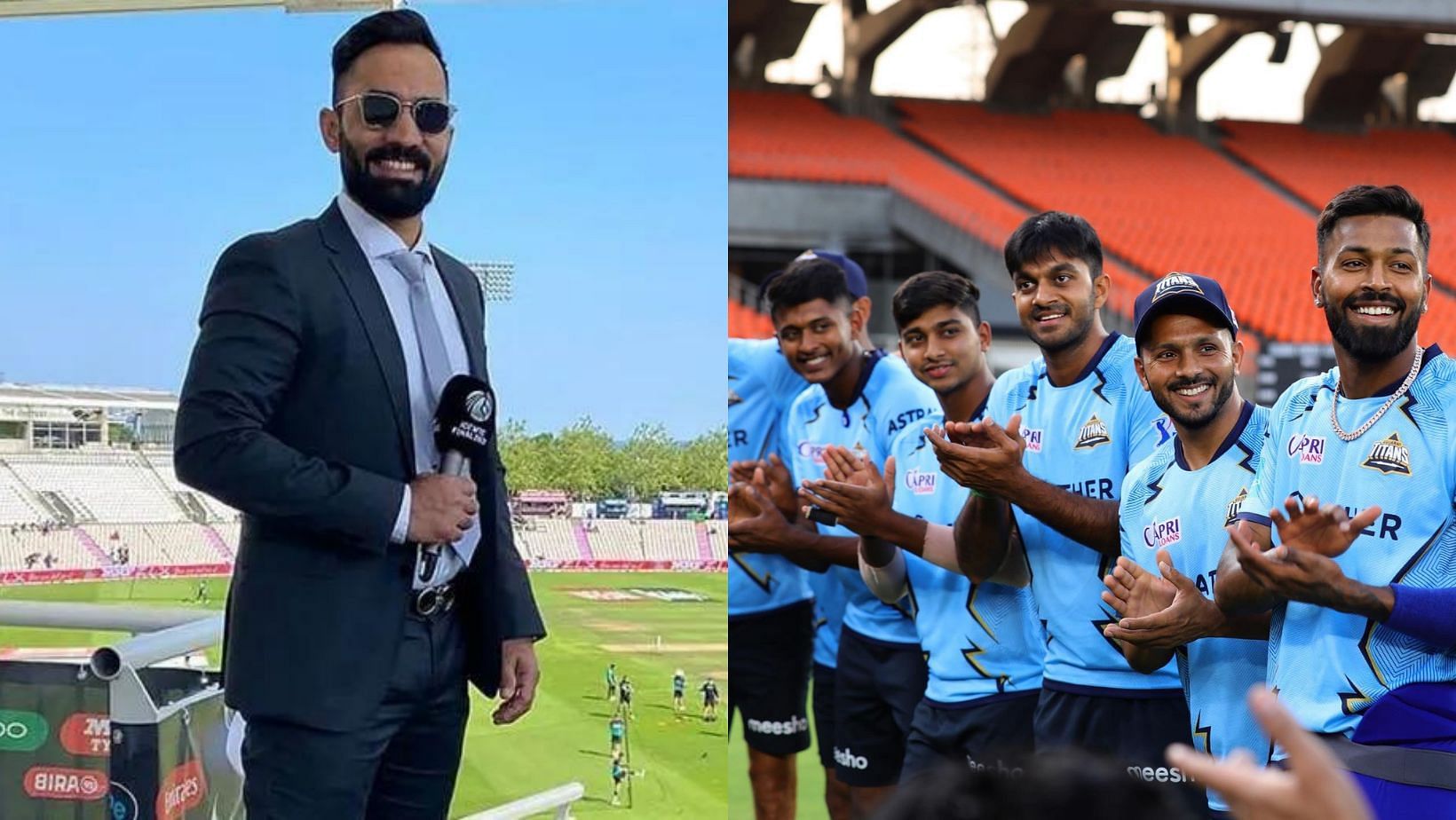 Dinesh Karthik feels Gujarat Titans can surprise other teams in IPL 2022.