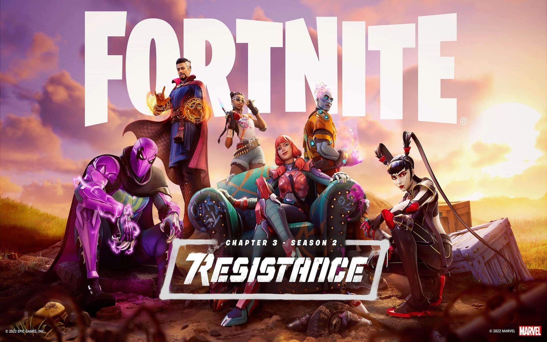 A promotional image for Fortnite Chapter 3 Season 2 (Image via Epic Games)