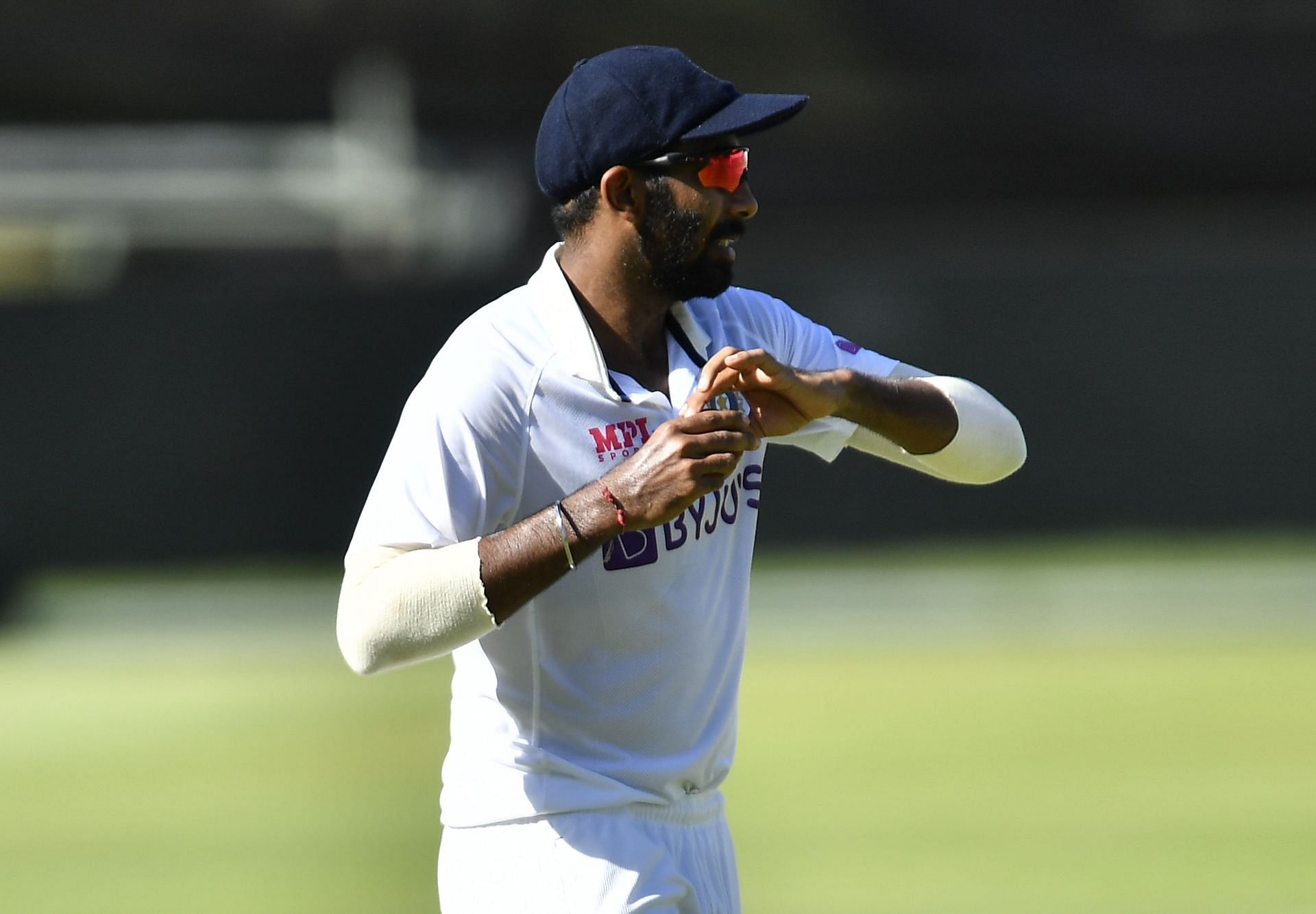 Jasprit Bumrah during the Test series in South Africa. Pic: Getty Images