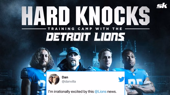 "I'm irrationally excited" - NFL fans react to news of Lions being featured on Hard Knocks