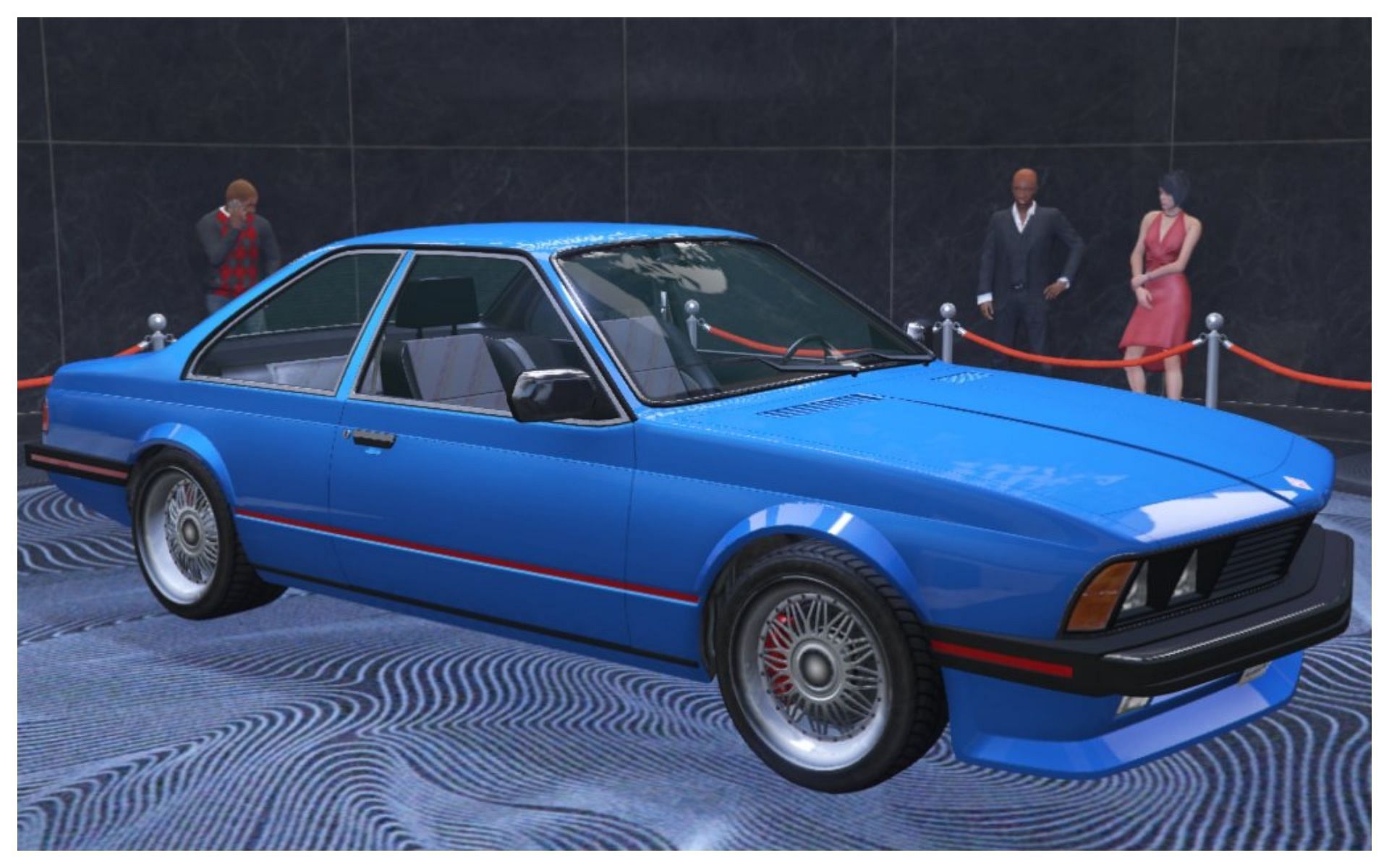 Podium car as of March 10 in GTA Online (Image via Twitter/TezFunz2)