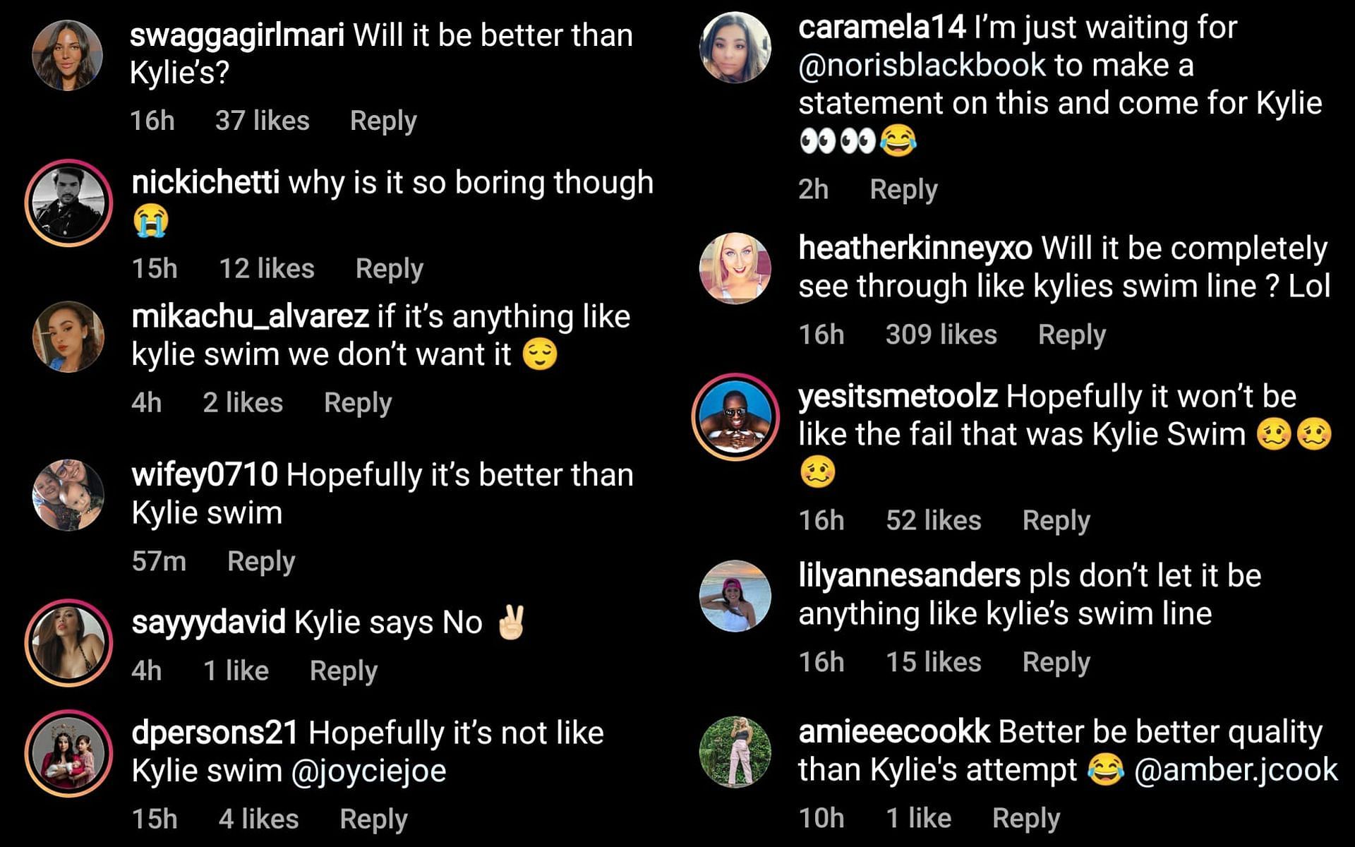Reactions to the SKIMS SWIM line (Image via Instagram/kimkardashian)