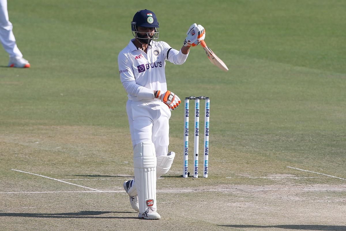 Ravindra Jadeja hit his career-best score of 175* against Sri Lanka on Saturday.