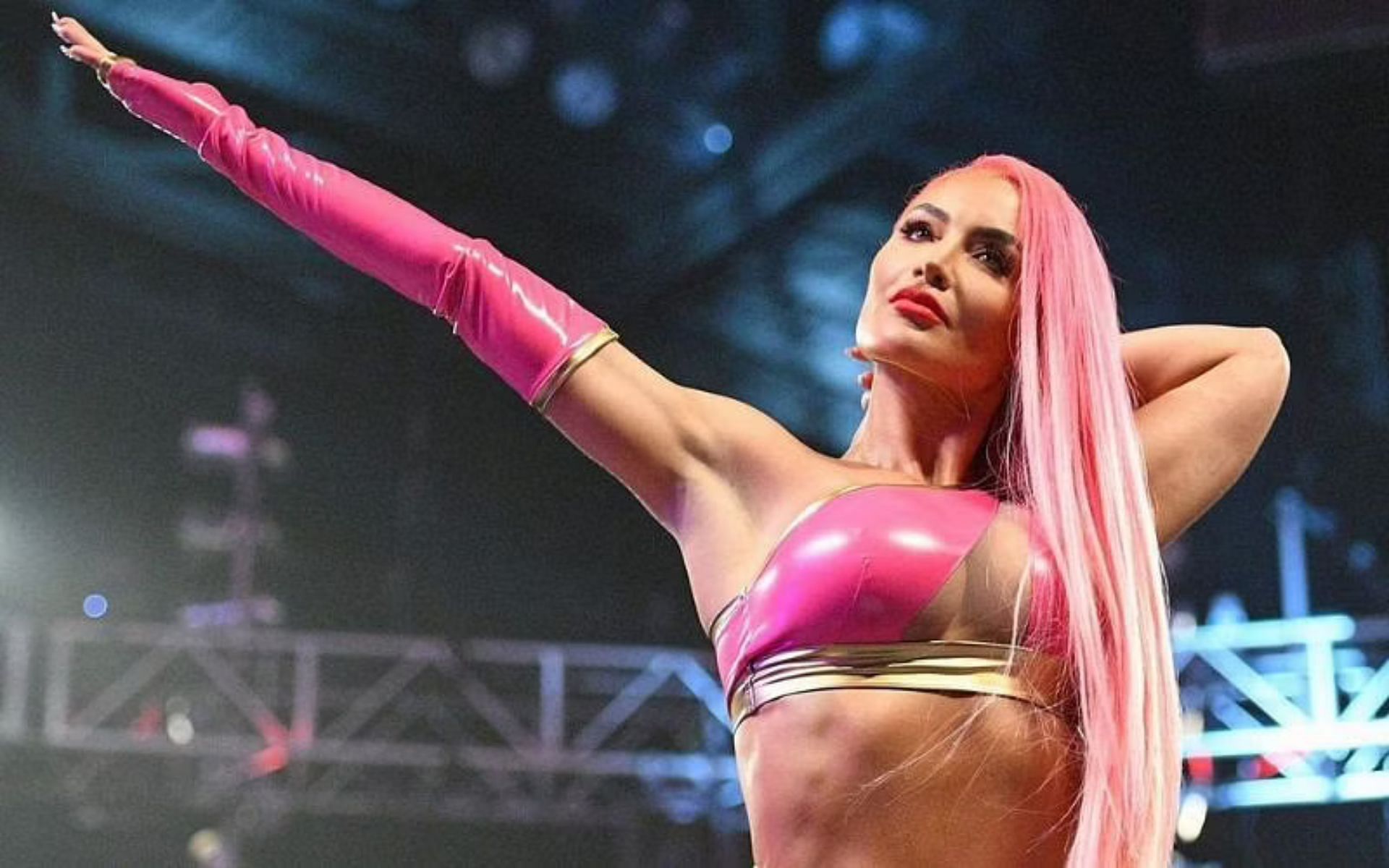 Eva Marie teamed with Doudrop in 2021.