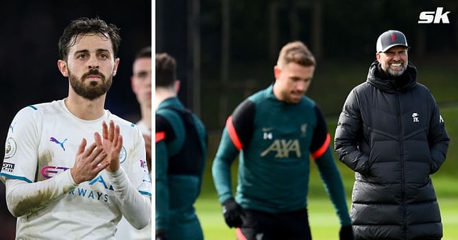 "Still better to be in our position" - Manchester City star Bernardo Silva sends a warning to Liverpool after Crystal Palace draw