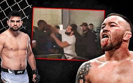 "Leon Edwards never pressed any charges" - Kelvin Gastelum on Jorge Masvidal allegedly being charged after scuffle with Colby Covington