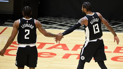 According to Ty Lue, only the Clippers' medical staff can give the go-signal for a Paul George, Kawhi Leonard and Norman Powell return. [Photo: USA Today]