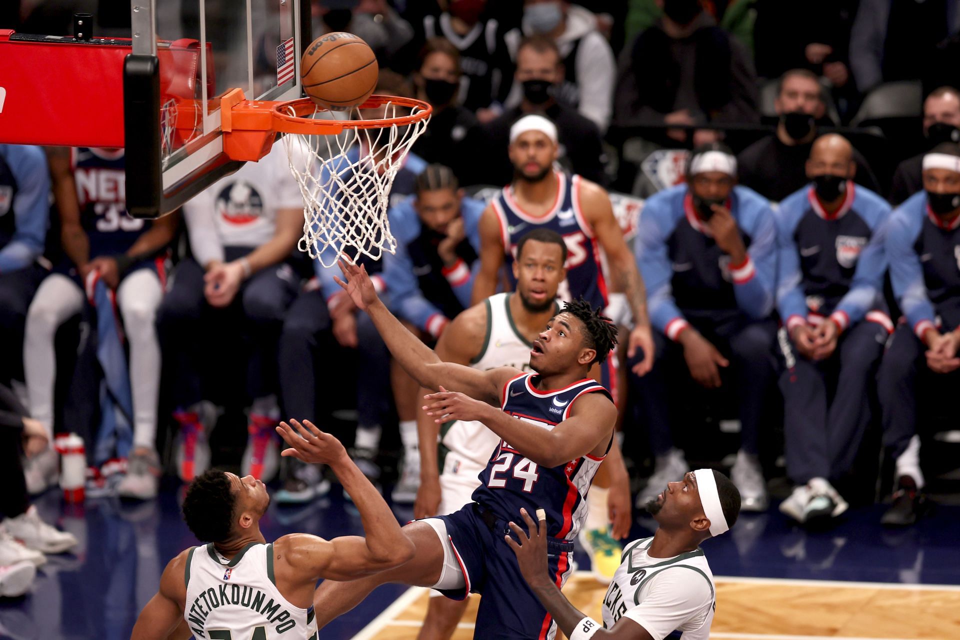 Bucks vs Nets - NBA 2021-22 game