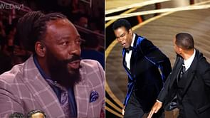 Booker T wanted to fight WWE legend in the ring after being hit in the eye; says Will Smith should've not slapped Chris Rock