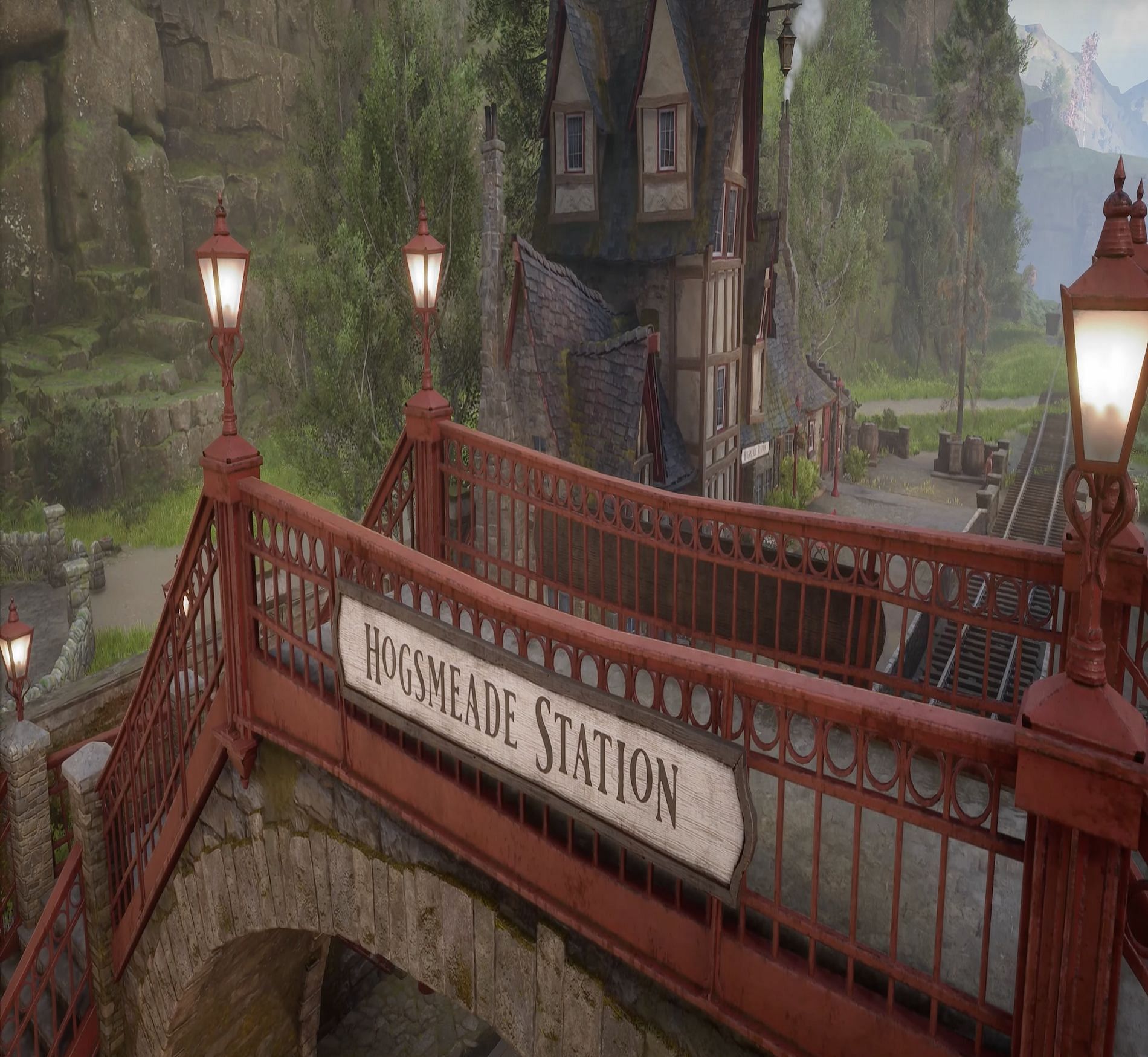 Users can explore many fantastical locations, both within and outside of the campus of Hogwarts (Image via Hogwarts Legacy)