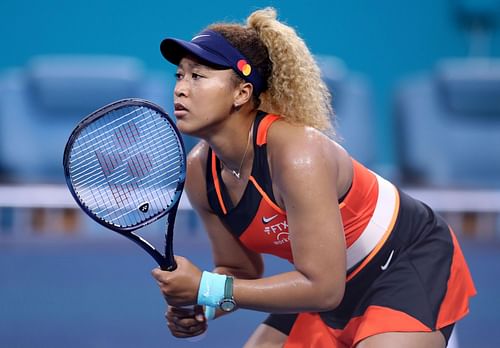 Naomi Osaka at the 2022 Miami Open.