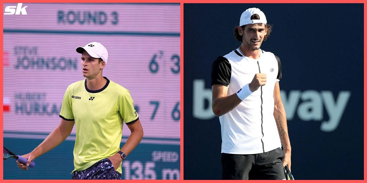 Hubert Hurkacz will take on Lloyd Harris in the fourth round of the Miami Masters