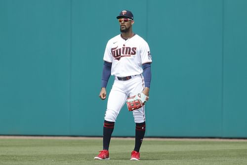 Byron Buxton # 25- Center fielder- Boston Red Sox v Minnesota Twins