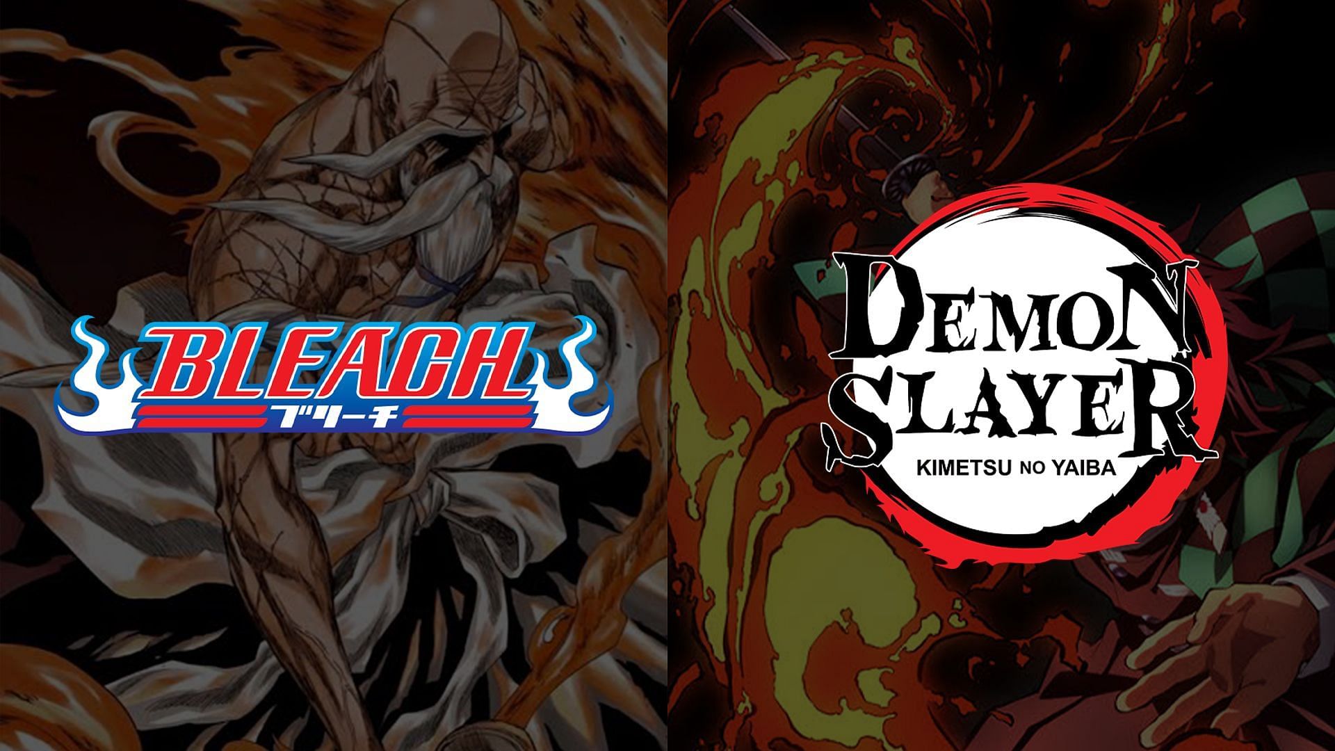 Demon Slayer Breathing Style vs Bleach&#039;s Bankai (Image via Sportskeeda)