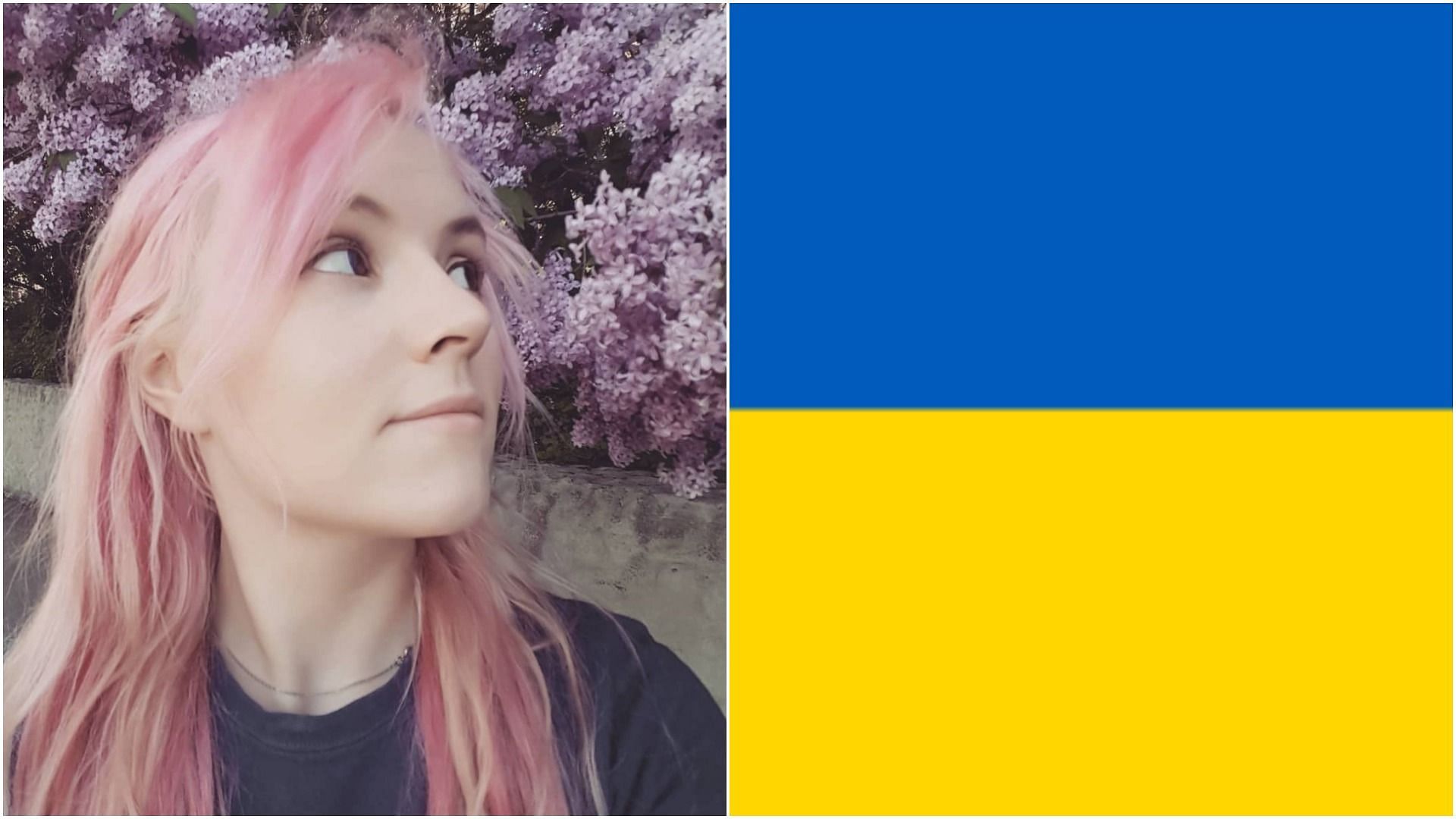 ZeplaHQ, a streamer that lived in Ukraine, shares how she was able to escape the country into Polland (Image via Sportskeeda)