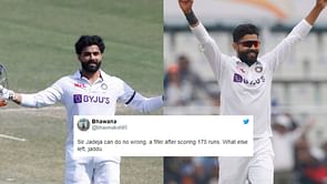 "Sri Lanka trail Ravindra Jadeja by one run!"- Fans troll visitors after stunning collapse in 1st IND vs SL Test
