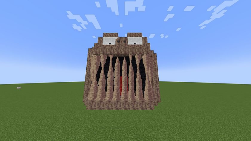 Built the Reddit logo in Minecraft : r/Minecraft