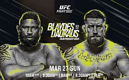 UFC Predictions: UFC Fight Night: Curtis Blaydes vs. Chris Daukaus