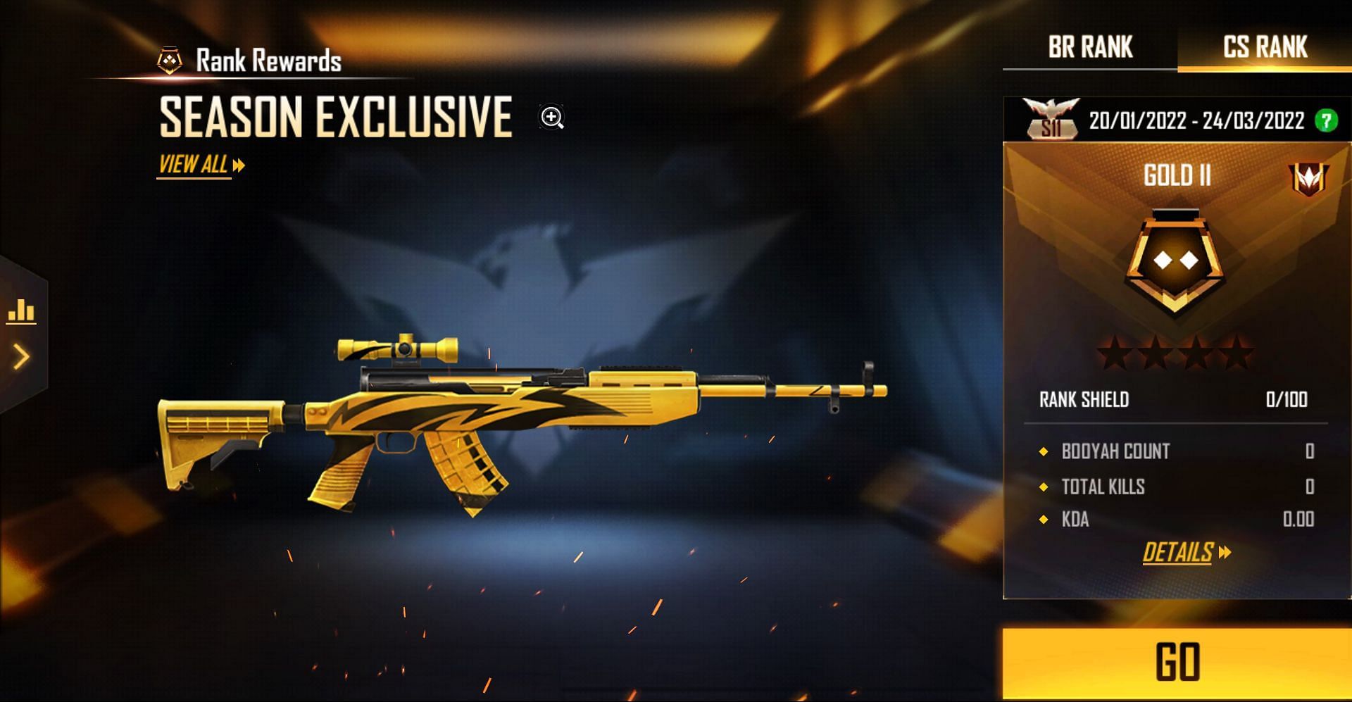 Free Fire MAX के क्लैश स्क्वाड सीजन का अंत 24 मार्च को होने वाला है (Image via Garena)