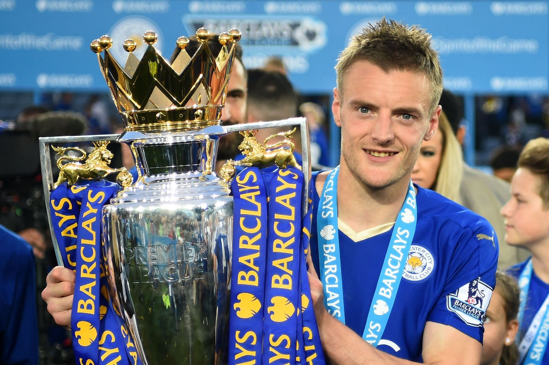 Vardy was key in Leicester&#039;s brilliant 2015-16 season
