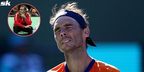 Alex Corretja said that Rafael Nadal's injury was unexpected