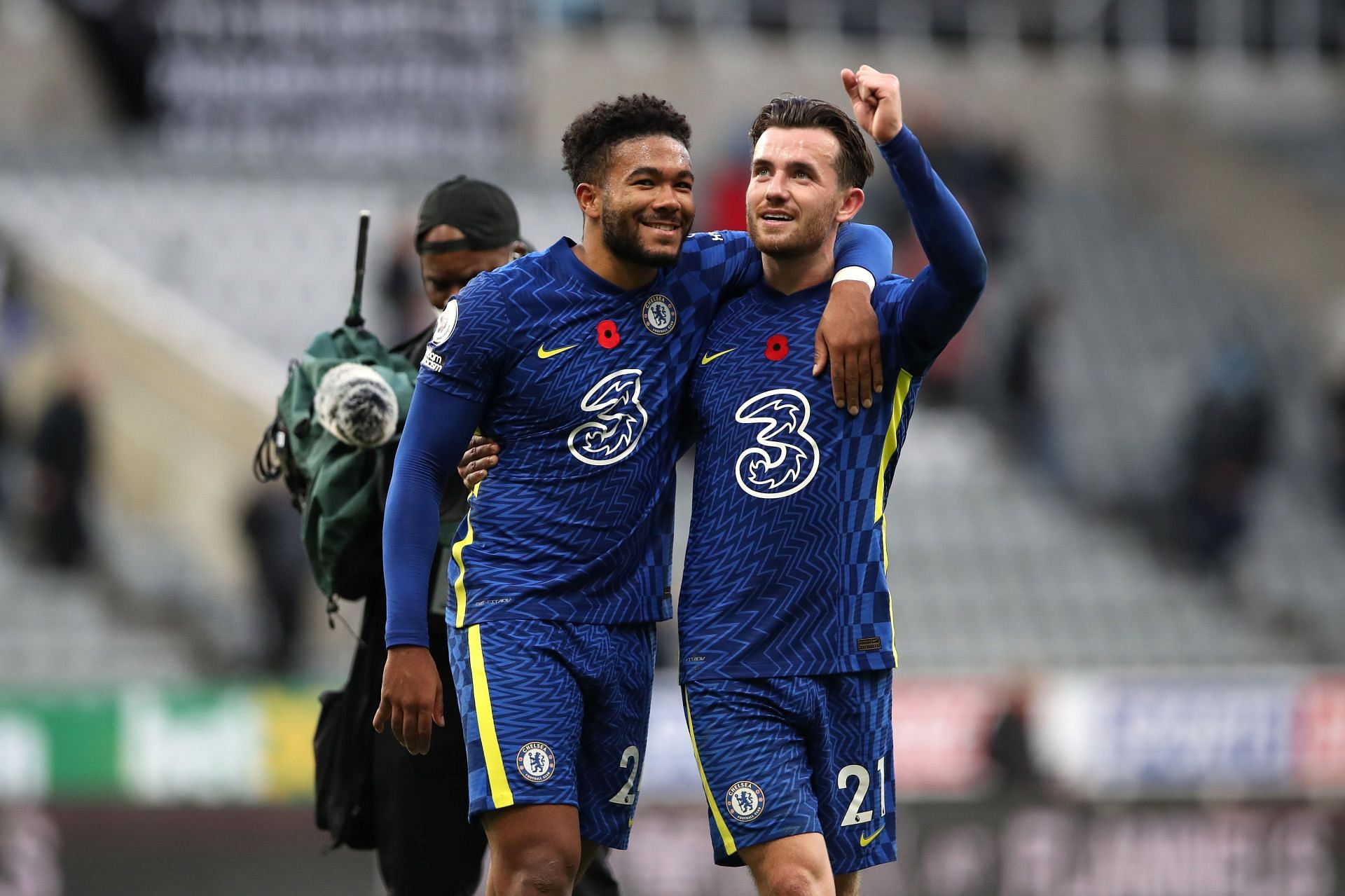 Reece James (L) and Ben Chilwell have been hit with injuries this season.