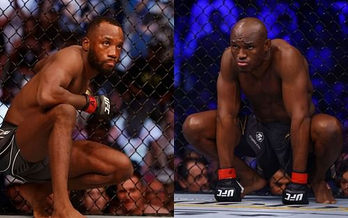 Leon Edwards (left) and Kamaru Usman (right)