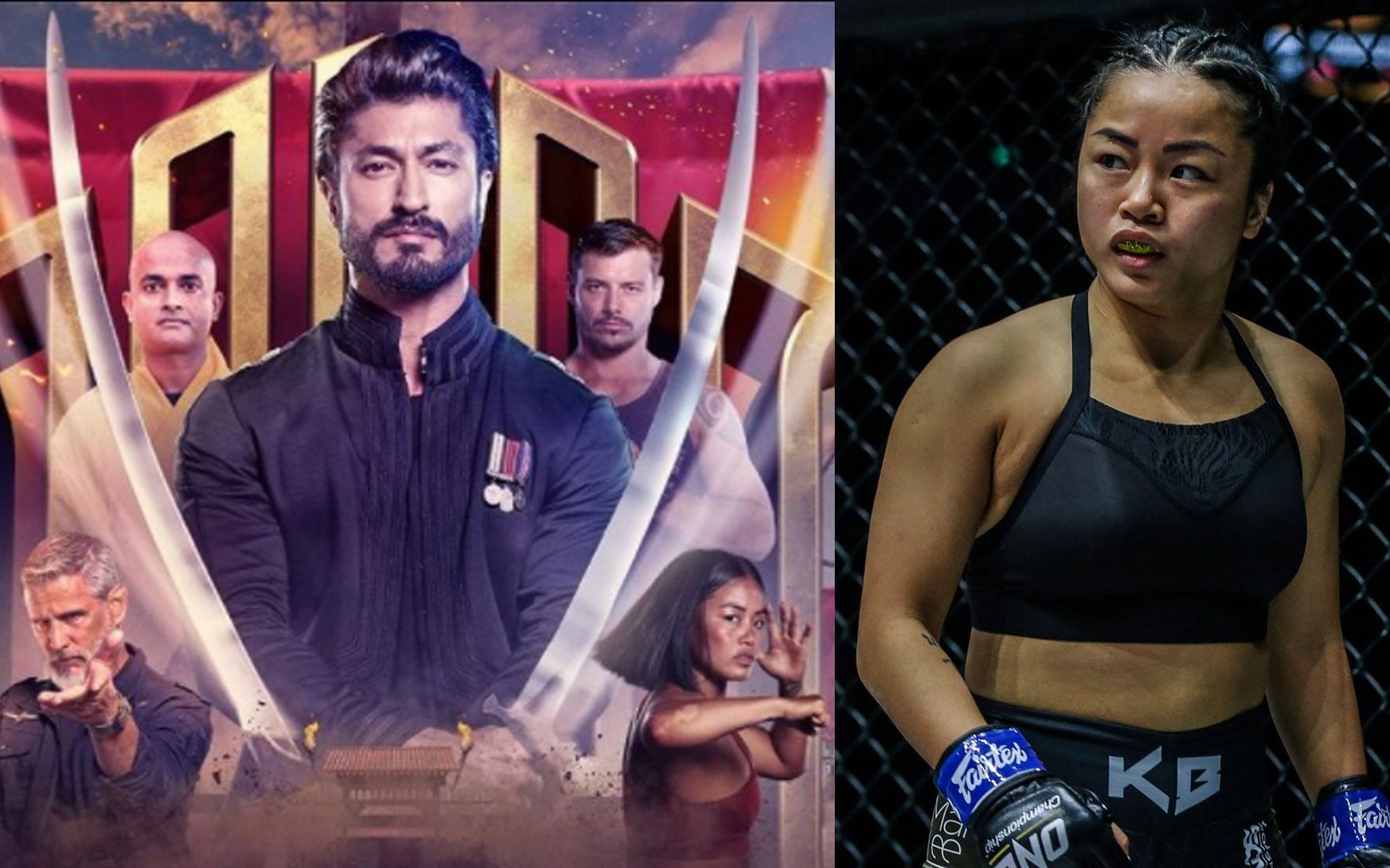 Bi Nguyen (R) is one of the mentors in &#039;India&#039;s Ultimate Warrior&#039; (L). | [Photos: @killerbeemma/ONE Championship]