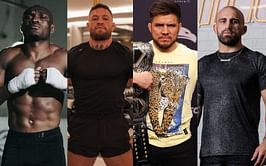 "Kamaru Usman vs Conor McGregor...Henry Cejudo vs the featherweight champ" - 'Triple C' urges Dana White to book two historic fights on the same night
