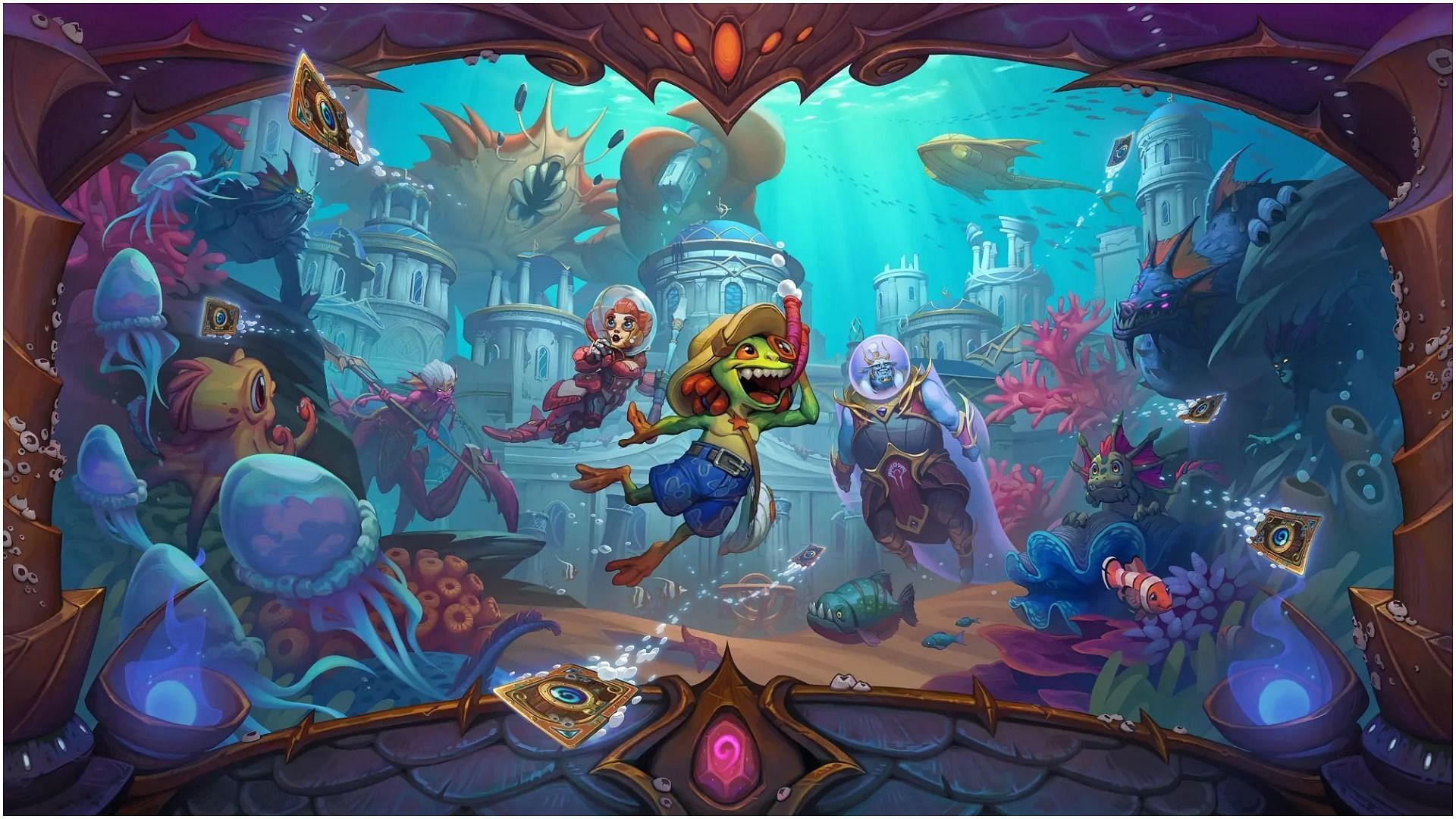 Hearthstone Voyage to the Sunken City expansion Reveal date, cards